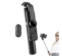Selfie Stick All-round Stable Cell Phone Tripod Stand | Travel Tripod for Filming Live Streaming Video Recording Photography Vlogging Remote Meetings Content Creation