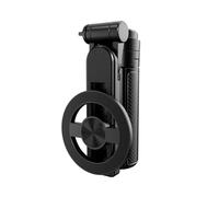 Selfie Stick for Phone: Extendable Magnetic Mount with Wireless Remote, Retractable Folding Handle Travel Photos | Compact Filming or Fitness Use, Gym Photography Tool so