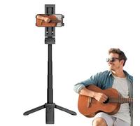 Selfie Stick Phone Tripod - Extendable Tripod, Built-in Aluminum Alloy | Travel Tripod with 360° Rotation, Portable Remote Lightweight Extendable Tripod for Selfies, Video Recording