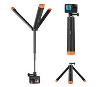Selfie Stick Tripod 4 in 1 Floating Monopod Waterproof Tripod Stretchy Travel Tripod 61 cm Stability Stick for GoPro Her,DJl Action,Insta360 Ace Pro, Insta360 Ace,etc
