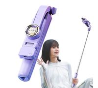 Selfie Stick Tripod - Extendable Mobile Phone Tripod Stand, Cartoon Cat Design Selfie Stick, Portable Travel Tripods With Remote Control For Stable And Firm Travel Taking Selfies Live Streaming