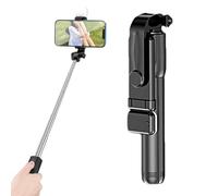 Selfie Stick Tripod - Extendable Phone Tripod with Wireless Remote - Mobile Phone Tripod for Selfie/Video Recording/Photo/Live Streaming/Vlog