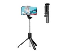 Selfie Stick Tripod, Selfie Stick for Mobile Phone | Extendable Selfie Tripod with Wireless Remote | Travel Tripod, Portable Selfie Stick for Photography, Broadcast