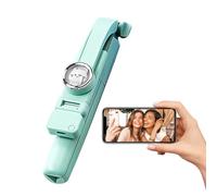 Selfie Stick Tripod with Remote and Firm Travel Status, 360° Universally Rotatable Travel Tripod | Attractive Phone Tripod with Cartoon Cat Design for