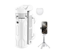 Selfie Tripod, Portable Selfie Stick, Phone Mount Stand, 360° Rotation Ultimate Flexibility, Portable, Lightweight Design Black, White For Video Recording, Group Photos, Virtual Meetings, Video Calls