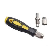 Selflocking Chuck with 801 Handle Chuck Set for 801 Screwdriver Bit Replacement, Made of Tough Chrome Vanadium Steel and Plastic