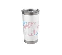 Selfmade Man Trans Pride Flag Transgender Funny LGBTQ Stainless Steel Insulated Tumbler