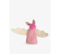Selfridges Edit Flying Pig Wool Tree Topper