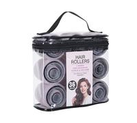 Selfs Grip Hair Rollers Curlers Set 36Pcs Hair Rollers Set with Carry Bag for Long Mediums Short Thick Thin Volumes Selfs Grip Curlers