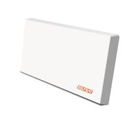Selfsat flat antenna with interchangeable