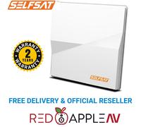 Selfsat H50M2 Twin Monoblock LNB Hotbird & Astra 1 On One Flat Dish