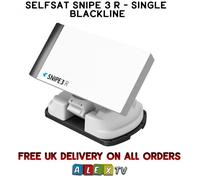 Selfsat Snipe 3 R Single Black Line Camping Auto Satellite with Remote Control