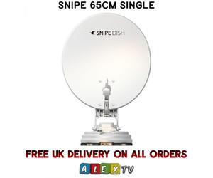 Selfsat Snipe Dish 65cm Single Foldable Automatic Satellite Dish Motorhome