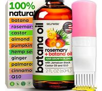 SELFWISE Batana Oil for Hair Growth - 100% Pure Organic Cold Pressed and Unrefined Batana Oil by Honduras by Dr. Sebi, Natural Hair Growth Oil