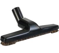 Selgo Hardwood Universal Vacuum Cleaner Floor Brush 1 ¼ inch (32mm) Inner Diameter with Horse Hair Soft Bristles 10” Wide (Black - Plastic)