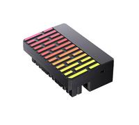 SELiLe 24Pin MATX Power Connection Adapter 90Degree Turn For ARGB Light Effect Connection Motherboards Adapter