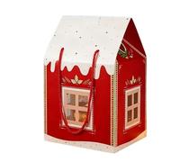 SELiLe Decorative House Box Handmade Paper Craft Holiday Family Activities Home Decoration Accessory Packaging Solution