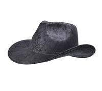 SELiLe Elegant Cowboy Hat Wide Brims Theme Party Hat Unisex Panamas Halloween Costume Adult Party Headpiece Western Cowboy