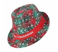 SELiLe Festival Christmas Hat Jazzy Caps Adult Stage Santa Costume Headwear Party Gathering Costume Headwear Holiday Props Hat