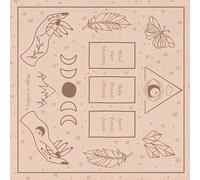 SELiLe Reading Card Astrologys Tablecloth Tarots Divinations Tablecloth Altars Cloth Divinations Board Game Accessories Reading Card Tarots Cards Tablecloth Spiritual Deckcloth