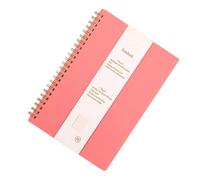 SELiLe Twin-Wire Binding Hardcover Notebook 160 Pages Wide Lined for Writing College Ruled Journal Notepads for School PVC Hardcover Writing Journal