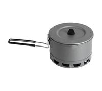 SELiLe Windproof Outdoor Cooking Pots Heat Exchange Camping Cooking Replacement Light Weight Camping Cookware Easy to Use Aluminum Alloy Backpacking Stove