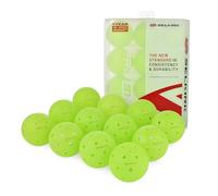 Selkirk Pro S1 Ball | Crack-Resistant | 38 Hole Outdoor Pickleball Balls | USAPA Approved Pickle Ball for Tournament Play | Advanced Aerodynamics | 12 Pack Pickleballs |