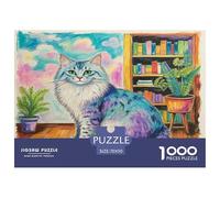 SELKIRK REX 1000 Pieces Animal Jigsaw Puzzles with Paper Art Creativity & Gift Giving for Enthusiasts Educational Games 70x50cm/1000pcs