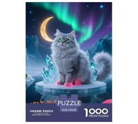 Selkirk Rex Jigsaw Puzzles for Adults 1000 Educational Games Pet Cat Challenging Puzzles Gifts for Men70x50cm/1000pcs
