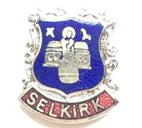 Selkirk Scotland Small Enamel Lapel Pin Badge T073