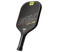 Selkirk SLK Atlas MAX Raw Carbon Fiber Pickleball Paddles | Midweight Pickleball Paddle with Polymer Honeycomb Core | USAPA Approved Carbon Fiber Face for Spin and Control | Ember