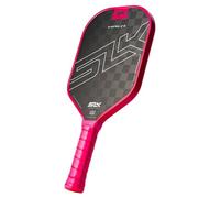 Selkirk Sport SLK Halo Control XL Pickleball Paddle | Raw Carbon Fiber Face | Rev-Core Power Polymer Core | Pink