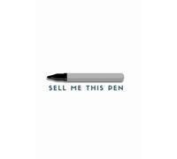 Sell me this pen: Classic Lined Notebook 140 Pages for office students and writing