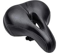 Sella grande per bicicletta, Bike Seat Comfort Waterproof Wide Bike Seat Cushion Shockproof Design, Bicycle Seat for Mountain Bike,Folding Bike