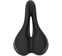 Sella grande per bicicletta, Mountain Bike Saddle with Foam Padding and Center Cutout to Relieve Pressure, Bike Seat with Excellent Shockproof