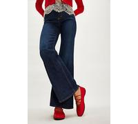 Sella Lace-Up Ballet Flats by Camper at Free People in Bright Red, Size: EU 38 - female