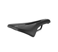 Selle Italia A3 Boost Gel Flow - Short and Comfortable Road Bike Saddle, Gel Padding, Anatomical Flow Hole, Waterproof and Ergonomic - Black