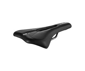Selle Italia A3 Gel Flow - Bicycle Saddle with Gel, Comfortable, Anatomical Hole, Water Resistant and Suitable for All Types of Cycling - Black
