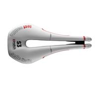 Selle Italia Novus Endurance TM Superflow Test Cycle Bicycle Saddle White - L3