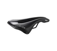 Selle Italia Novus Superflow Endurance TM Road Bike Saddle - Comfortable Men and Women MTB and Road Bicycle Seat - 282 x 138mm, Men, 306g, Black