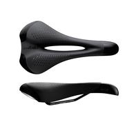 Selle Italia S3 Gel Flow - Road Bicycle Saddle with Soft Gel Layer, Comfortable Flow Hole, Fec Alloy Frame - Size S3, Black