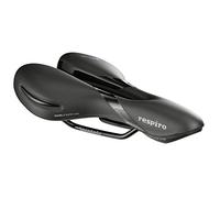 Selle Royal Respiro Relaxed Soft Saddle - Black, 25.6 x 22.7 cm