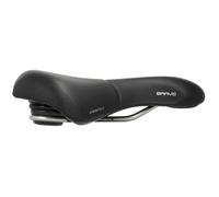 Selle Royal Unisex Brave Relaxed Stracciatella Bicycle Saddle, Black, 250 x 230 mm