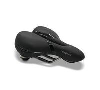 Selle Royal Unisex Respiro Relaxed Stracciatella Bicycle Saddle, Black, 256 x 227 mm