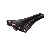 Selle San Marco - REGAL Le Rino, Vintage leather saddle, very comfortable and elegant with a flat shape. Suitable for Any Type of Use - Black