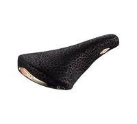 Selle San Marco - ROLLS Le Rino, Vintage leather saddle, Very Comfortable and Elegant, with a Rounded Shape, Suitable for Any Type of Use - Black