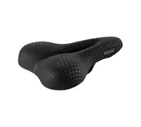 Selle San Marco Unisex - Adults BIOACTIVE Trekking Open Fit Gel Saddle, Black Suede, L
