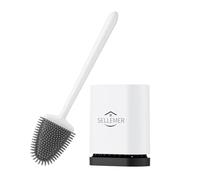 Sellemer Toilet Brush, 1 PACK, White