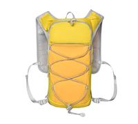 SellerFun Unisex Adult Running Hydration Vest Pack Vest Harness Strap Pockets Bungee Cord Ultra Slim Trail Ride(Yellow, 2 Liters)