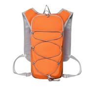 SellerFun Unisex Adult Running Hydration Vest Pack Vest Harness Strap Pockets Bungee Cord Ultra Slim Trail Ride(Orange, 2 Liters)